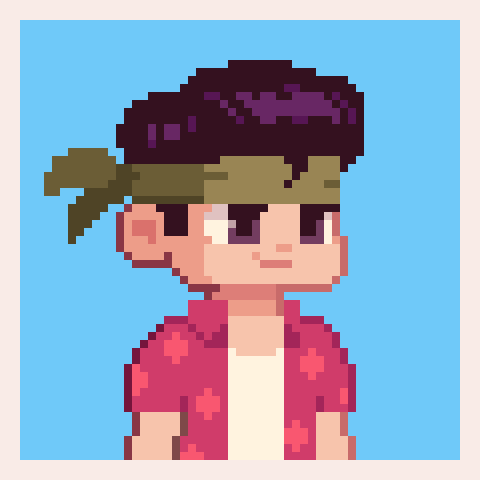 Waderz pixel art character